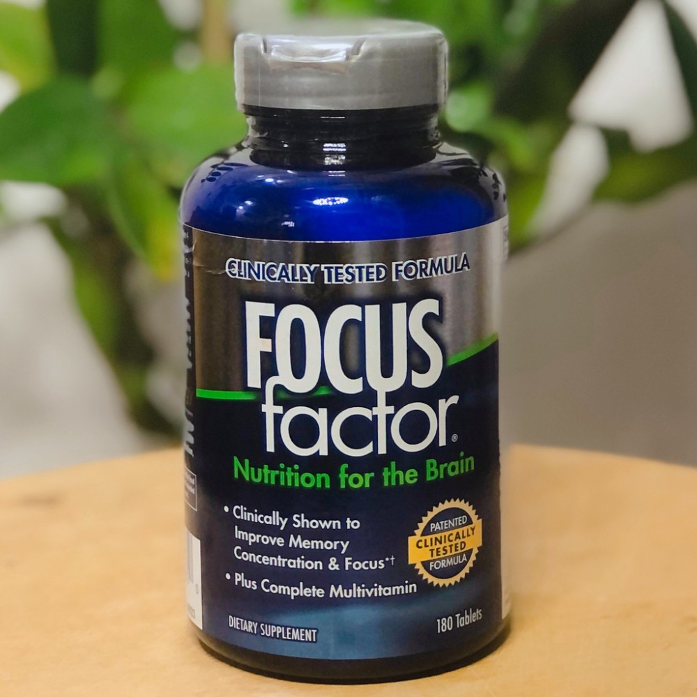 Viên Uống Bổ Não Focus Factor 180 viên